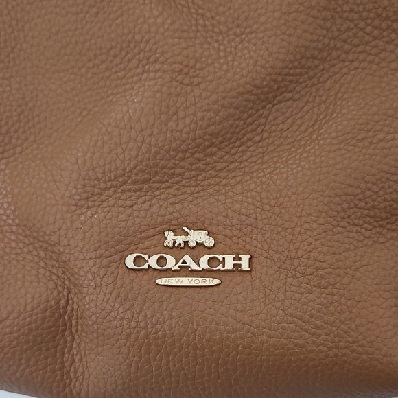 Coach | Bags | Coach Hallie Shoulder Bag Cream | Poshmark Coach Hallie Shoulder Bag In Saddle Leather